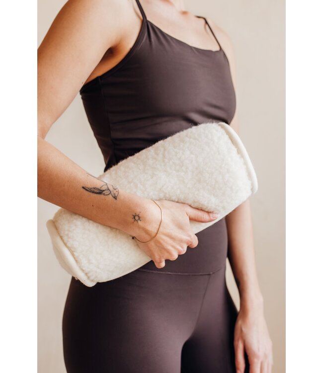 Travel bolster merino wol - Lotus