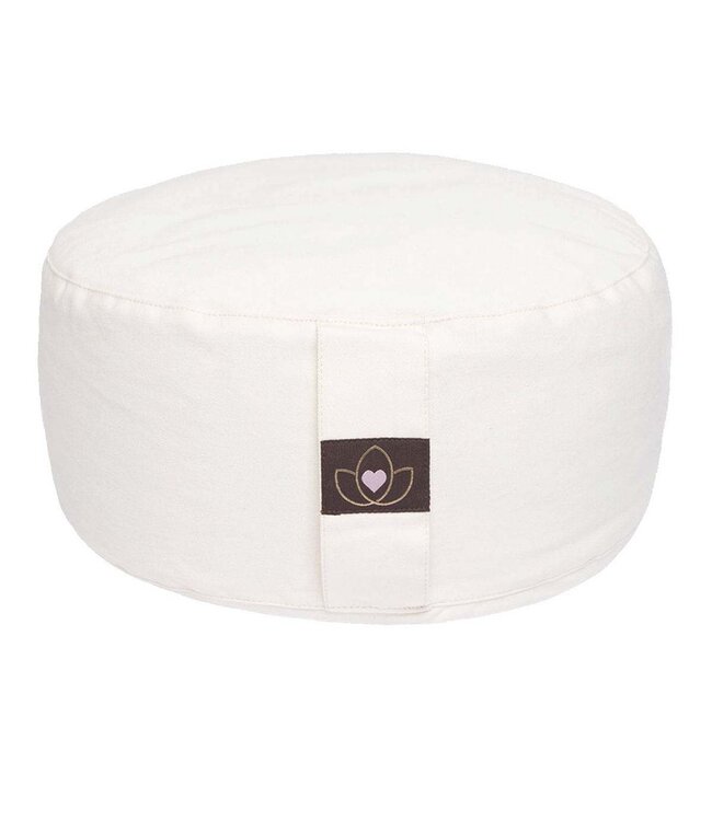 Meditatiekussen eco naturel rond - Lotus