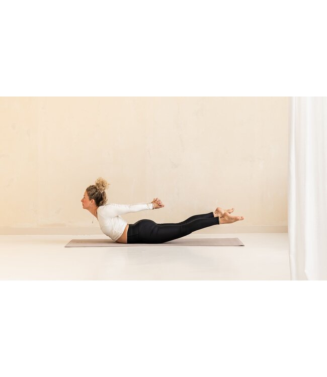 Yogamat sticky extra dik taupe - Lotus