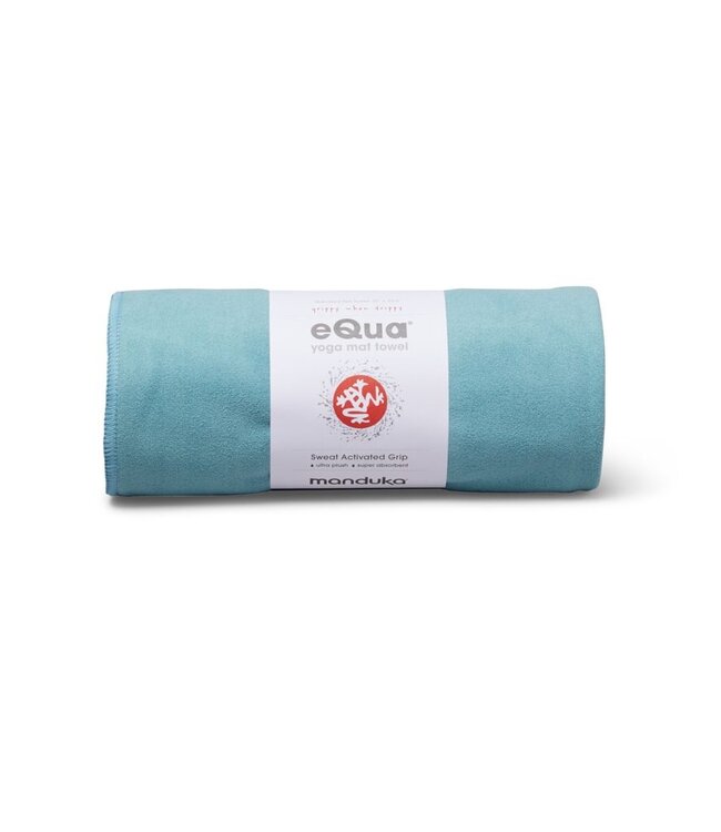 Yoga handdoek eQua Blue Lotus – Manduka