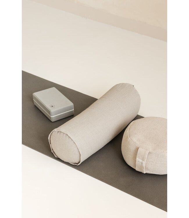 Bolster eco hennep rond - Pure
