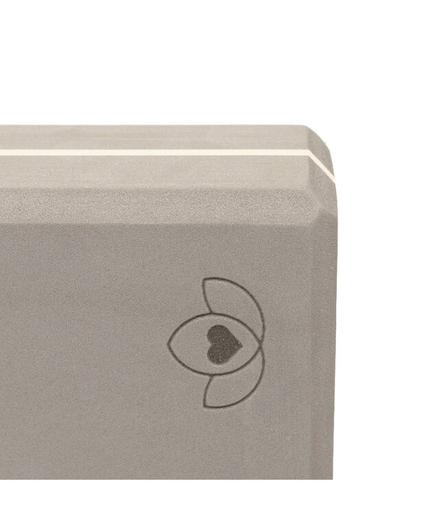 Yoga blok high density taupe - Lotus
