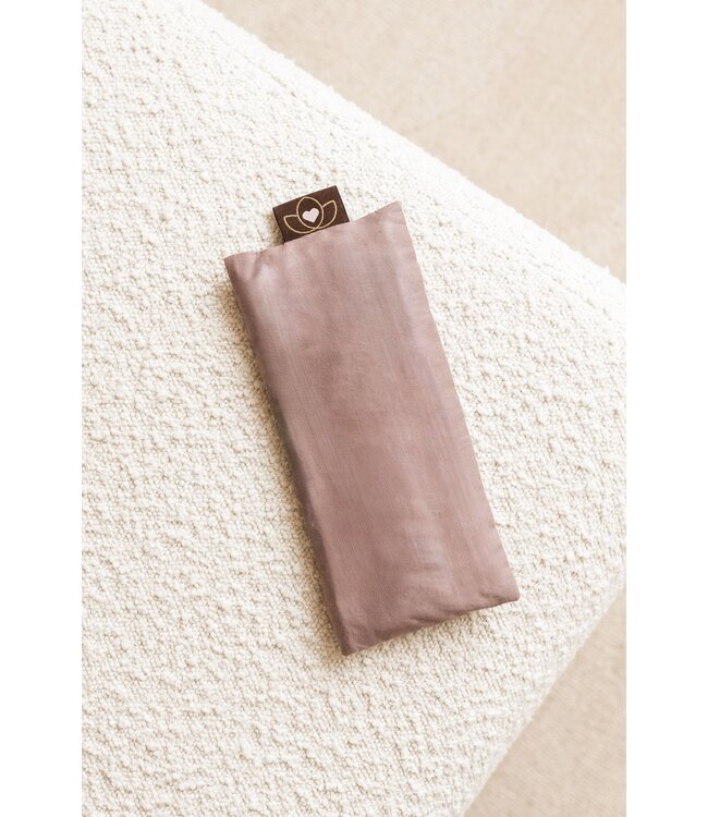 Oogkussen lavendel taupe eco - Lotus