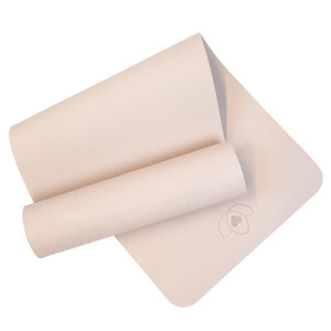 Lotus Pilates mat TPE extra dik 10 mm sand - Lotus