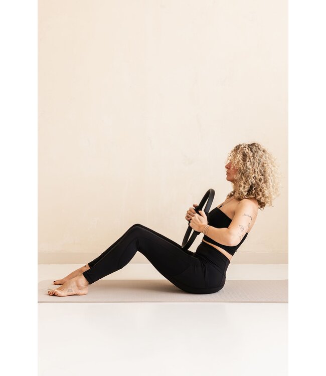 Pilates mat TPE extra dik 10 mm sand - Lotus