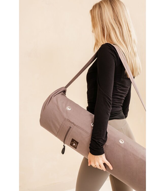 Yogatas katoen eco taupe - Lotus