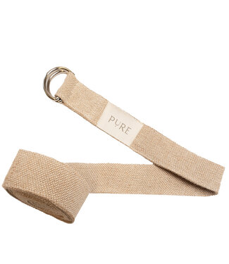 Pure Yoga riem jute extra lang bruin - Pure