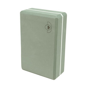Lotus Yoga blok high density asgroen - Lotus
