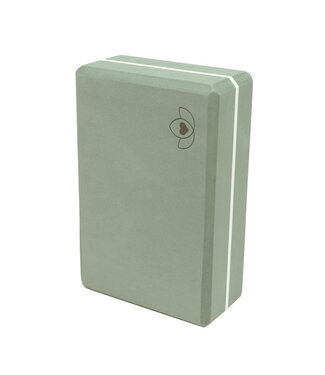 Lotus Yoga blok high density asgroen - Lotus