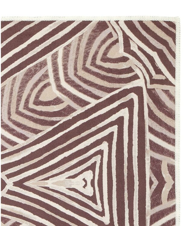 Yoga handdoek eQua solana sand - Manduka