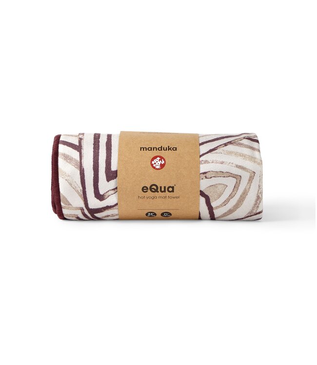 Yoga handdoek eQua solana sand - Manduka
