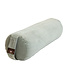 Bolster eco rib asgroen rond - Lotus
