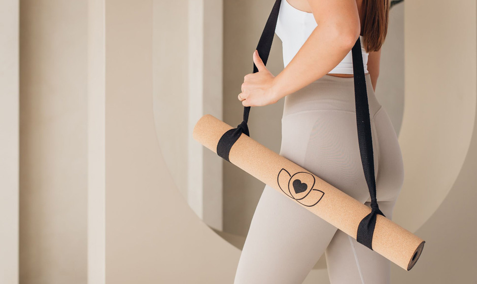 Een kurk yogamat: geeft deze mat echt meer grip?
