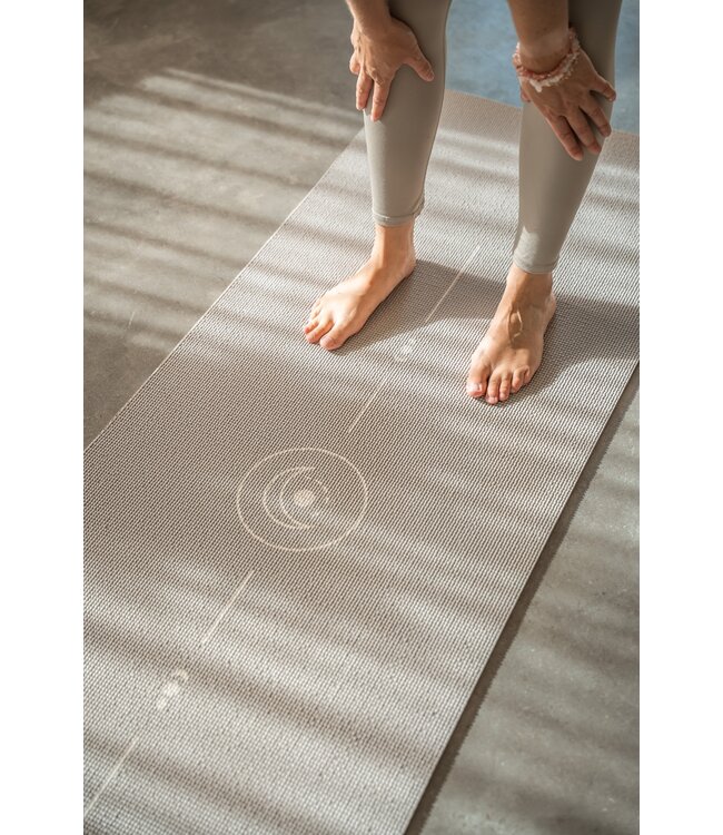 Yogamat sticky extra dik align taupe - Lotus