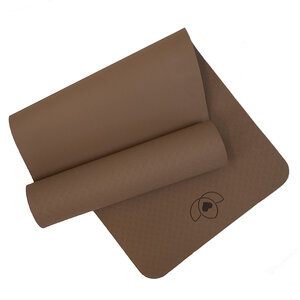 Lotus Pilates mat TPE extra dik 10 mm donkergroen - Lotus