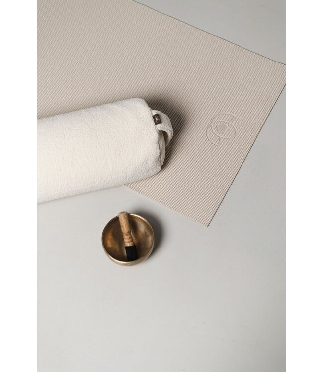 Bolster teddy rond - Lotus