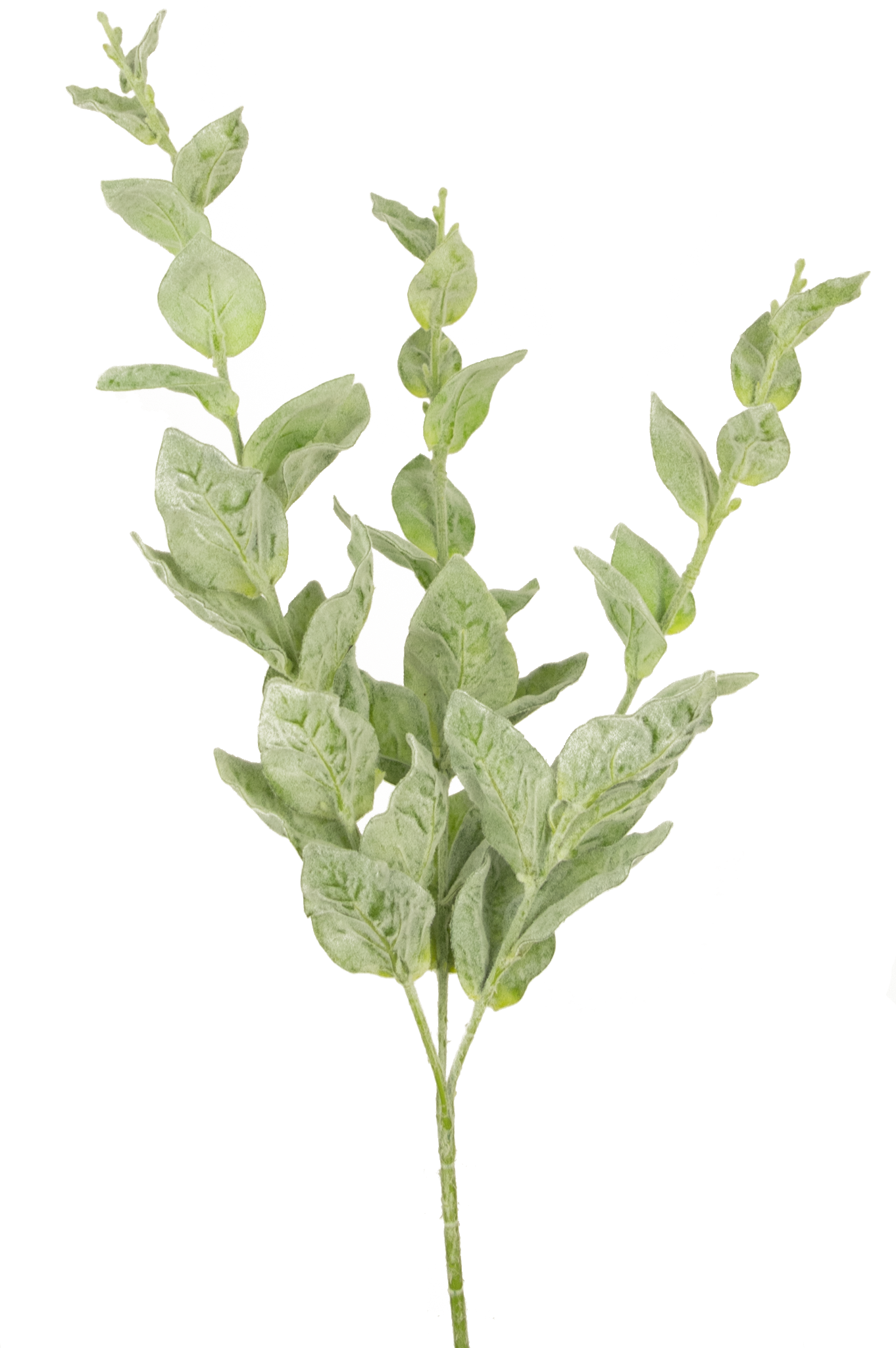 6x Künstliche Eukalyptus Zweige - 69,8cm - Herbstdeko Für Vase - Orange Herbstblätter