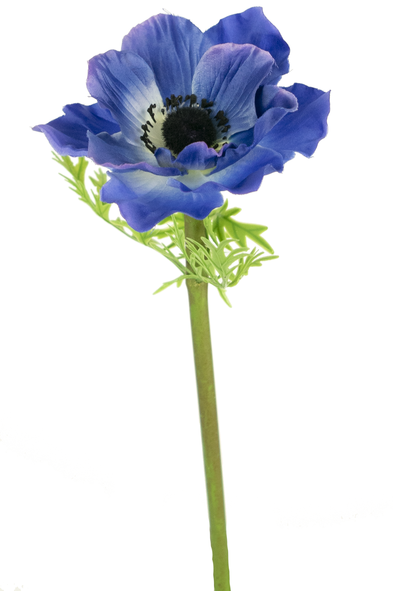 Künstliche Blume Anemone Deluxe Easyplants blau cm 43 