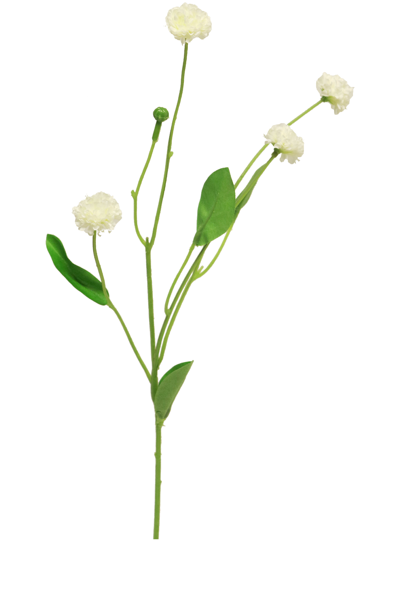 Bloodstained spøgelse får Kunstig blomst Bellis Hybride 58 cm hvid - ambiplants.dk