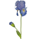 Kunstig blomst Iris 80 cm blå Kunstig blomst Iris 80 cm blå
