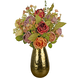 Kunstig silkebuket Red Flame Deluxe 55 cm Kunstig silkebuket Red Flame Deluxe 55 cm