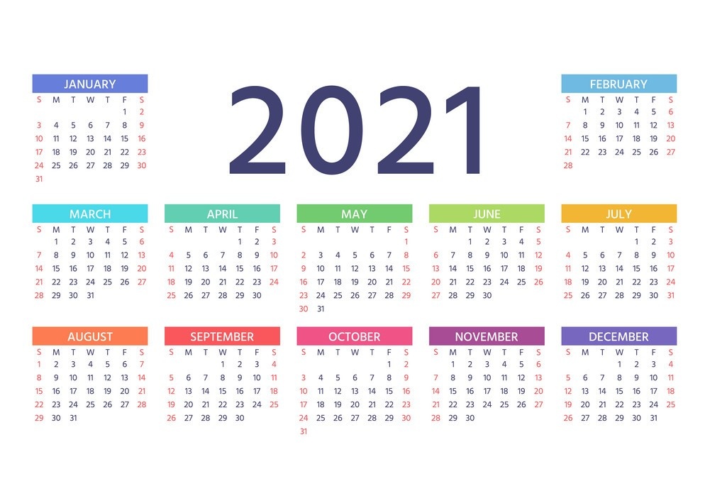 Kalender 2021