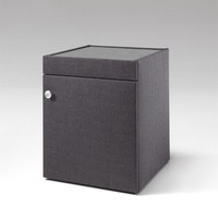 Kubus + deur en verzonken glasplaat