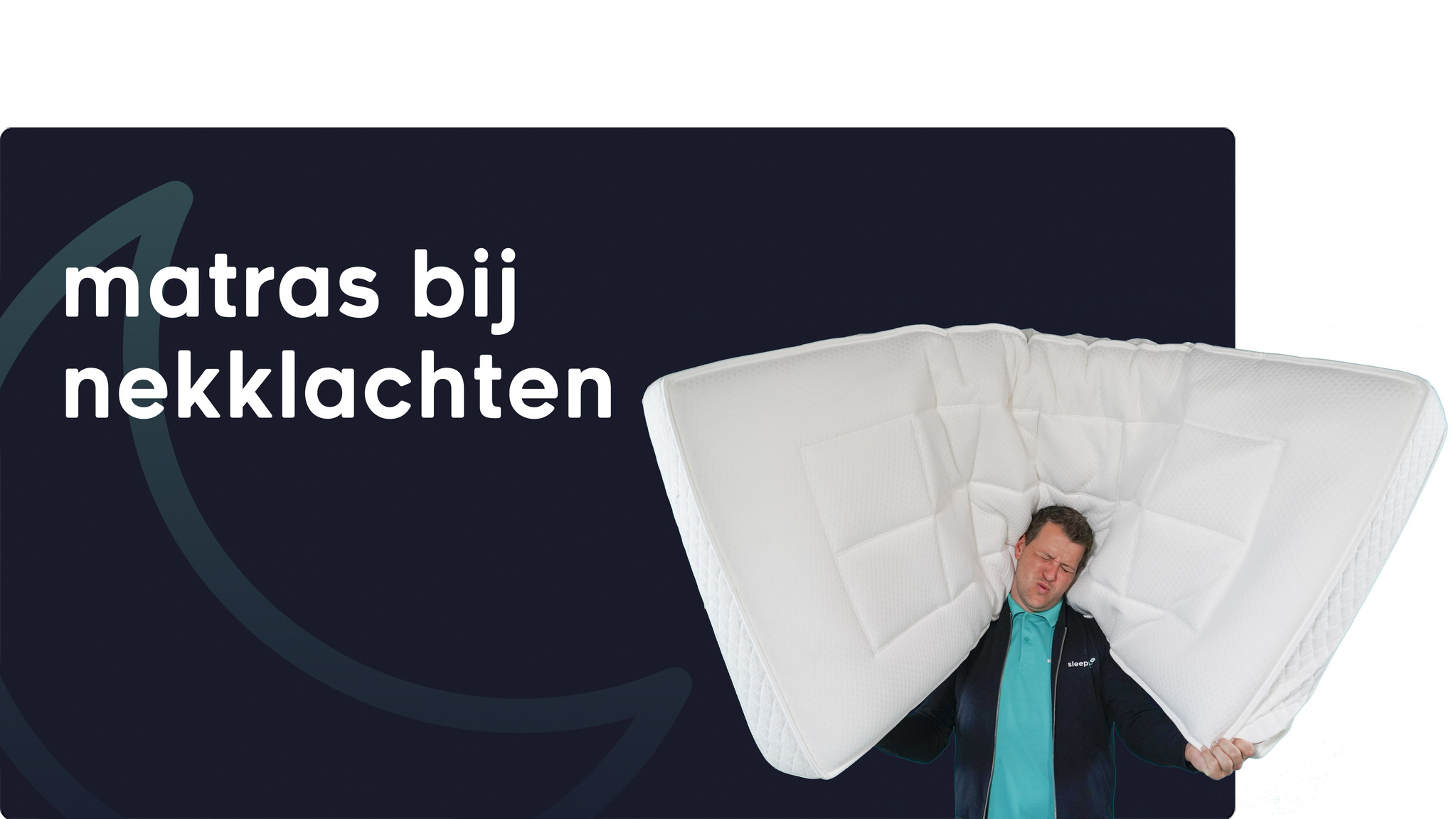 Matras bij nekklachten