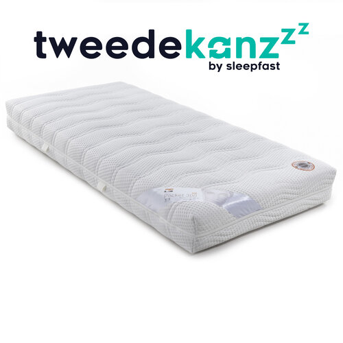 Tweedekanzzz Velda matras Pocket 300 HR / Purest soft 80x200