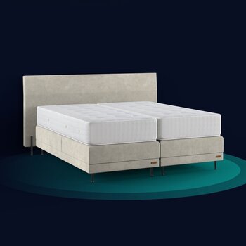 Pullman Pullman elektrische boxspring Memphis wit