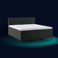 Pullman elektrische boxspring Ottawa zwart