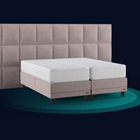Pullman elektrische boxspring Madison roze
