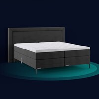 Caresse elektrische boxspring Gold 6900 zwart