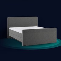 Caresse elektrische boxspring met voetbord 6010