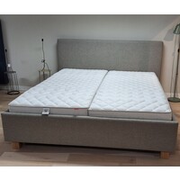 Gestoffeerd ledikant,180x210 Rate desert 109