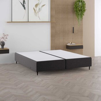 M Line boxspring Supreme vlak 90x220 | Page Onyx | (excl. poten)