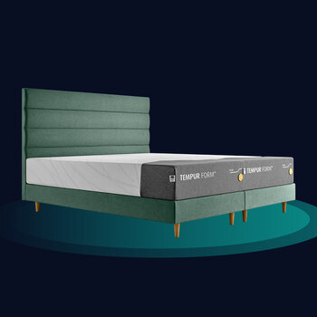 Tempur Tempur boxspring Form Horizontal groen