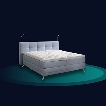 Avek Avek elektrische boxspring Sinne grijs