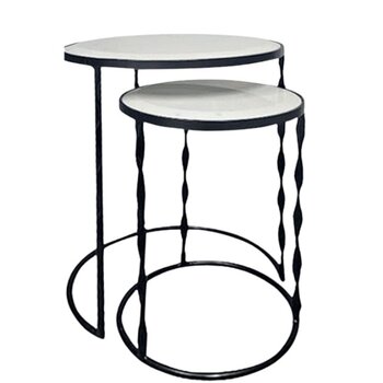 Sleepfast Nachtkast (set) YATHRA zwart