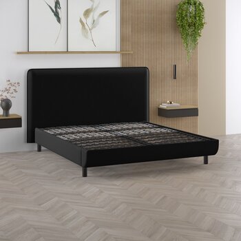 Tempur Arc  vlak 180x200 Arc Charc.Grey, HB Sensory, matte black 12, zonder matrassen