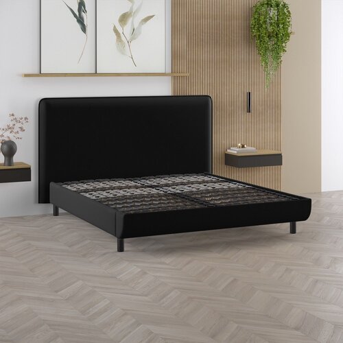 Tempur Arc  vlak 180x200 Arc Charc.Grey, HB Sensory, matte black 12, zonder matrassen