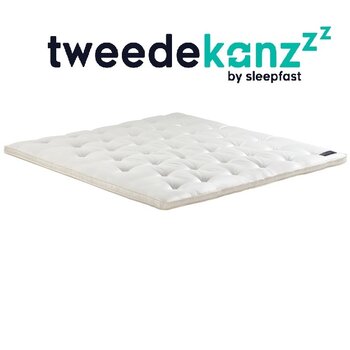 Tweedekanzzz Pullman Goldline Comforttopper Natuurlatex 180 x 200 cm + Split