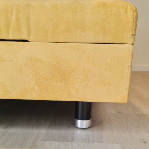 Sleepfast Showmodel Bas Boxspring geel 180x200 elektrisch