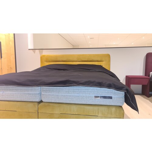 Sleepfast Showmodel Bas Boxspring geel 180x200 elektrisch