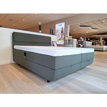 Tempur Showmodel Tempur Boxspring North Design Green M/F 180x210