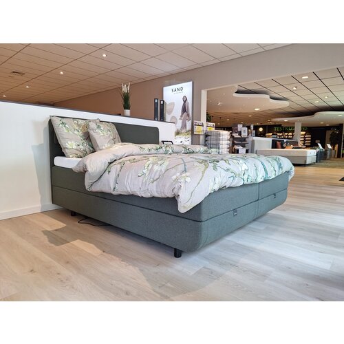 Tempur Showmodel Tempur Boxspring North Design Green M/F 180x210