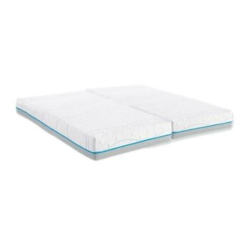 M Line Complete set matraskernen 80x220 + Twincover 160x220 - Kern Motion 6 + Kern Motion 8 - Model Cool Motion grijze onderkant