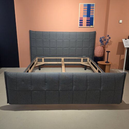 Rowa Bed Someo met voetbord geblokt 180x200 - Showmodel