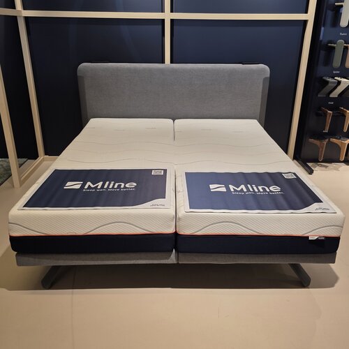 M Line bed Element Spirit 180x210 elektrisch (excl. matrassen) - Showmodel