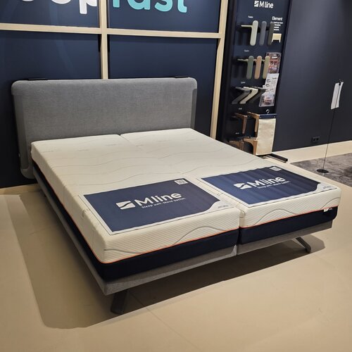 M Line bed Element Spirit 180x210 elektrisch (excl. matrassen) - Showmodel